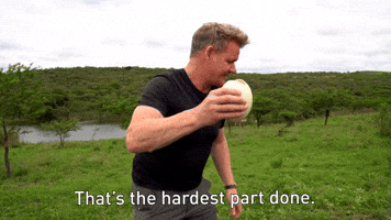 That's The Hardest Part Done
