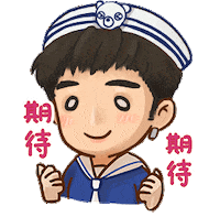 Happy Mirror Sticker
