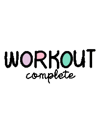 Workout Terminar Sticker
