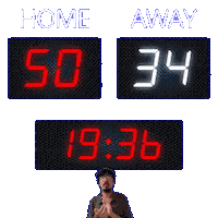 34 Away Sticker