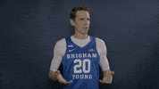 Byu Basketball Gocougs GIF by BYU Cougars
