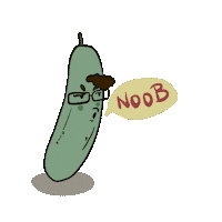 Noob Sticker