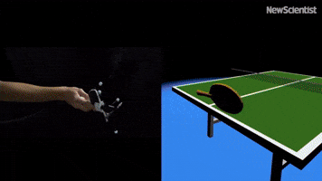 VR tennis racket recreates feeling of hitting ball