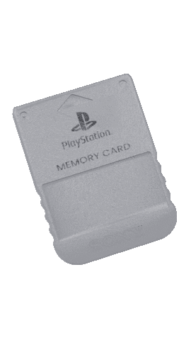 whoisryosuke gaming 3d spinning playstation Sticker