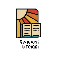 Generasi Literasi Sticker by Indorelawan