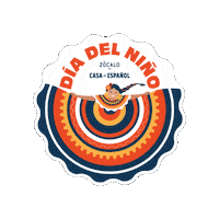 ZocaloRestaurant casa dia del nino zocalo la nina Sticker