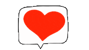 pechgirl love heart speech thought Sticker