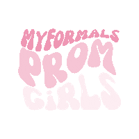 Prom Promgirls Sticker by MyFormals