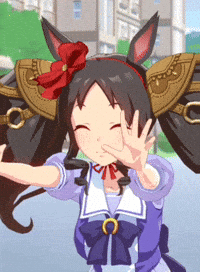 Waving Uma Musume Pretty Derby GIF