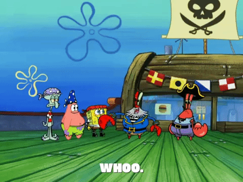 season 6 grandpappy the pirate GIF by SpongeBob SquarePants
