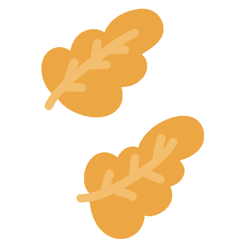 Fall Orange Sticker by Beetje liefde