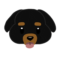 olavtheking dog emoji hund cavalier Sticker