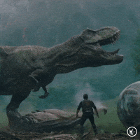 yell jurassic world GIF by Regal Cinemas