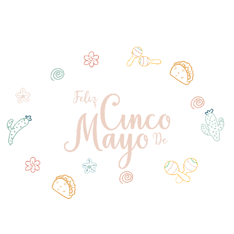 Celebrate Cinco De Mayo Sticker by Beauty by Earth