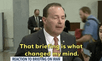 news mike lee iran briefing GIF