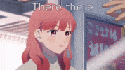 TomeTomeT there there pat pat a sign of affection anime headpat GIF