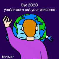 Corona Waving GIF by Bitrix24