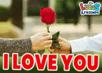 Propose I Love You GIF by Lucas and Friends by RV AppStudios