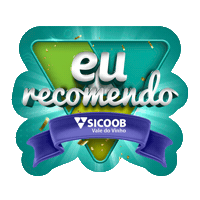 Eu Recomendo Sticker by Sicoob Vale do Vinho