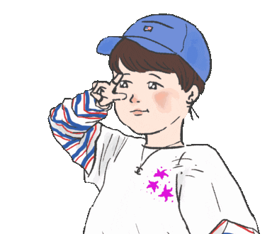 Park Jimin Muster Sticker