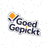 goedgepickt logo brand goedgepickt Sticker
