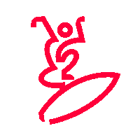 Sport Surfer Sticker by Technische Hochschule Augsburg