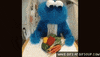 monster cookie GIF