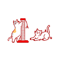 Cat Love Sticker by APThai