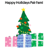 Celebrating Christmas Tree Sticker by Pair Eyewear