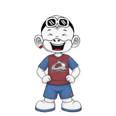 Colorado Avalanche Lol Sticker by Zhot