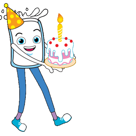 Happy Birthday Sticker by Dutch Lady MaxGro