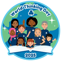 Girl Guides Trefoil Sticker by Girl Guides of Canada
