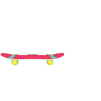 klaraschedlich skateboard skater klarasche klaraschedlich Sticker