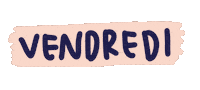 Vendredi Sticker by La Minute Freelance