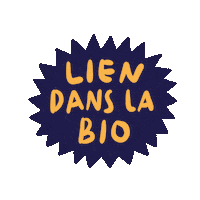 Bio Lien Sticker by La Minute Freelance
