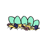 Chickeneggs Sticker