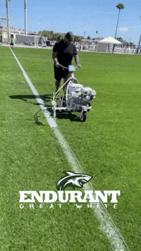 Endurant Great White GIF by ENDURANT TURF PAINT