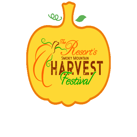 smokymountainresorts giphygifmaker theresortatgovernorscrossing harvestfest seviervilletn Sticker