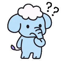 물음표 Sticker by imaginecne
