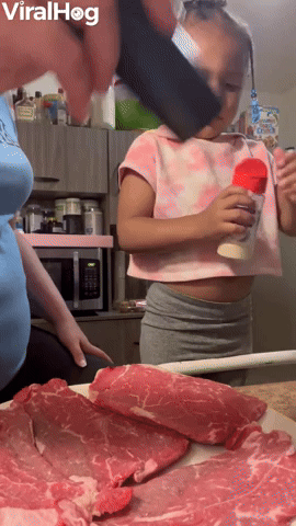 When Your Toddler Helps You Cook