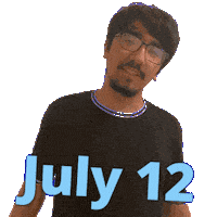 July 12 Sticker