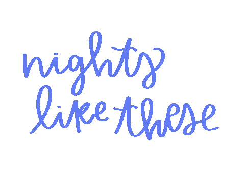 Night Time Stars Sticker