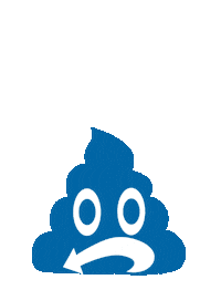 Emoji Poo Sticker by TypoGraphicDesign