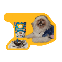 Happy Dog Sticker by Awesome Pawsome Treats