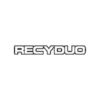 RECYDUO trash recycle garbage reciclar Sticker