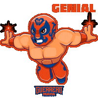 Lucha Libre Wwe Sticker by Guerrero Maya