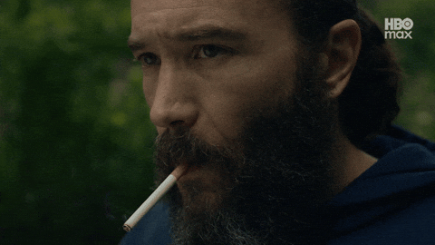Tom Pelphrey Smoking GIF by HBO Max