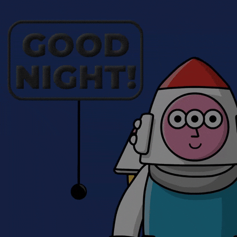 Sleepy Good Night GIF by Moca Network