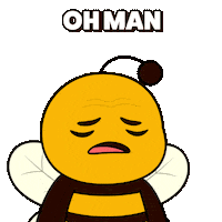 No Way What Sticker by Plan Bee Studios