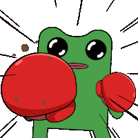Sparring Mike Tyson Sticker by fwogs